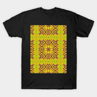 Green and Purple Block Pattern  - WelshDesignsTP004 T-Shirt